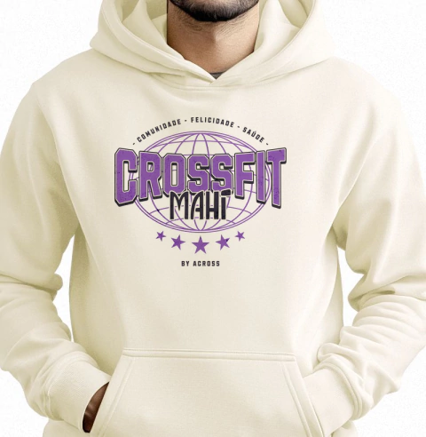 Moletom Canguru CrossFit Mahí Purple - comprar online
