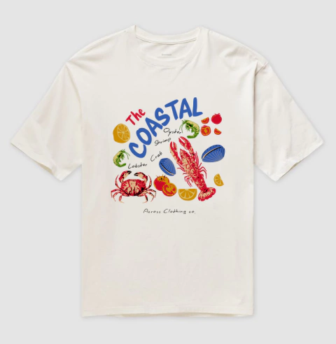 Camiseta Oversized The Coastal - comprar online