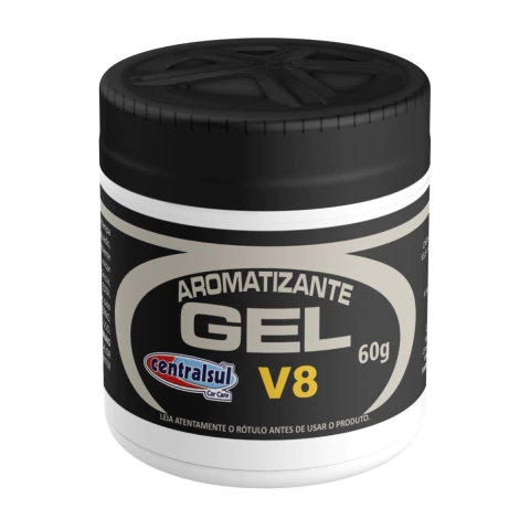 Aromatizante Gel V8 60g Centralsul Cheirinho Automotivo 1 Unidade