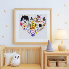 Quadro Harry Potter - Cód. 007 - Gráfico digital para ponto cruz - comprar online
