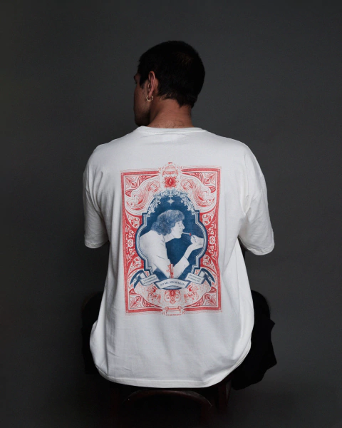 Remera marfil CHARLY - comprar online