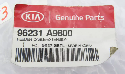 Cabo Chicote Antena Teto Kia Carnival Sedona 2018 2023