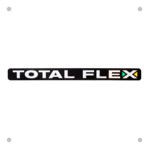 Emblema Adesivo Total Flex Gol Fox Saveiro 5z0853687a