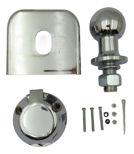 Kit Bola Ponteira Engate Reboque Paralelo Op3