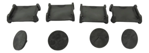 Kit Anti Ruído Do Feixe De Molas S10 1996 A 1999 Original