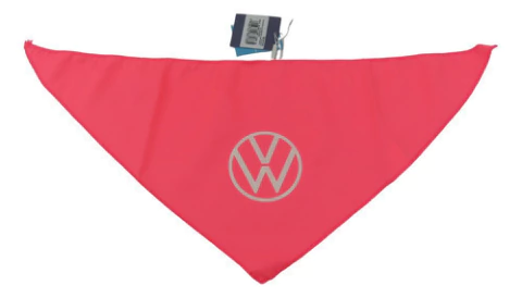Bandana Pet Volkswagen Tamanho M Rosa - Rosa - Volkswagen