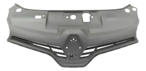 Grade Radiador Renault Clio 2013 A 2016 Preto Paralelo