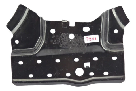 Placa Ancoragem Coluna Gol Voyage G5 G6 Direito 5u0809520a