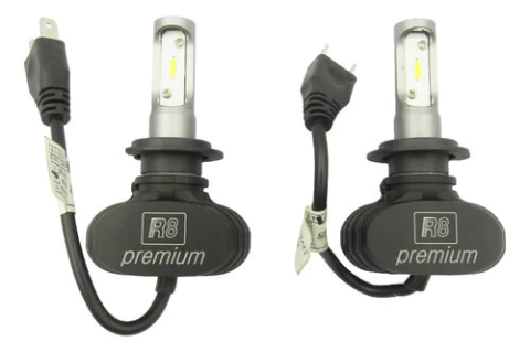 Par Lâmpada Led Automotivo Premium H7 6500k R8