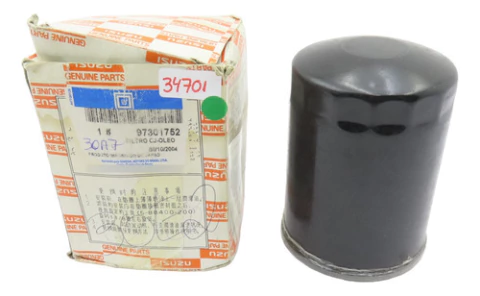 Filtro Óleo Lubrificante Tracker Motor 2.0 Diesel 2001 Orig