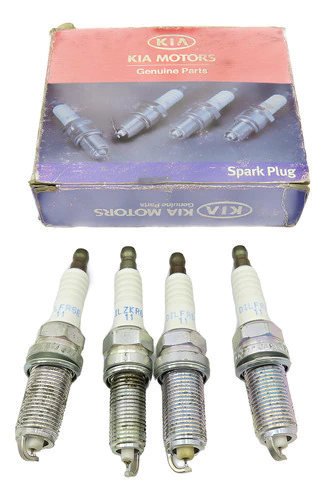 Jogo 4 Vela Ignição Iridio Motor Kia Mohave 2008 2016