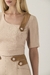 Blusa Cropped Courino - comprar online