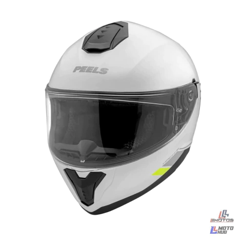 Capacete Mach-5 Nkd Branco Peels Tamanho 62