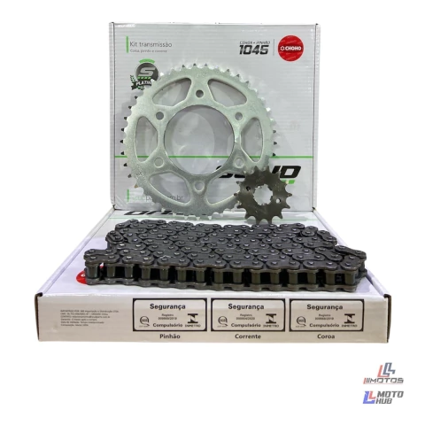 Kit Transmissão Fazer 150 2014 Á 2020 Com Retentor Scud