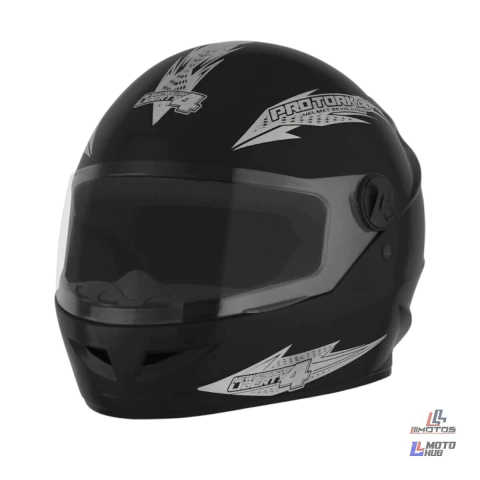 Capacete New Liberty 4 Preto (298pt) Pro Tork Tamanho 58