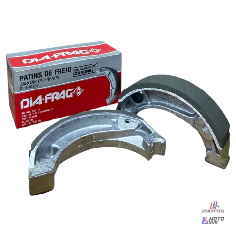 Patin De Freio Biz / Nxr125 / Nxr150 / Xl125 Dfh-00123 Diafrag - comprar online