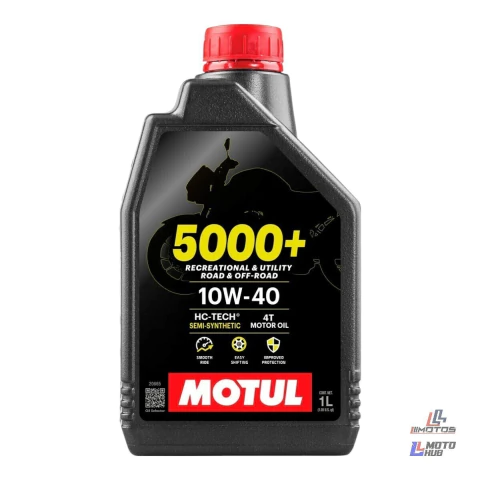 Oleo Motor 4t 10w40 5000+ Semisintetico 1l Motul