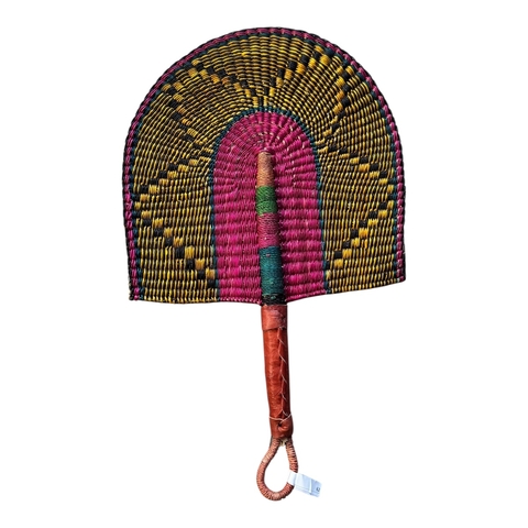Leque Africano Abebé - Abano Artesanal