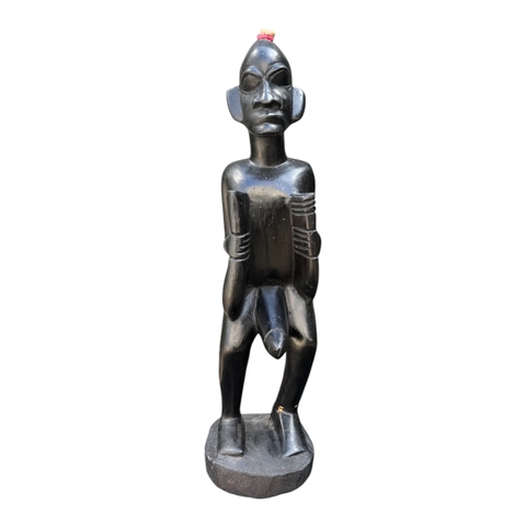Imagem Exu Aje Com Búzios Escultura Africana Alaje