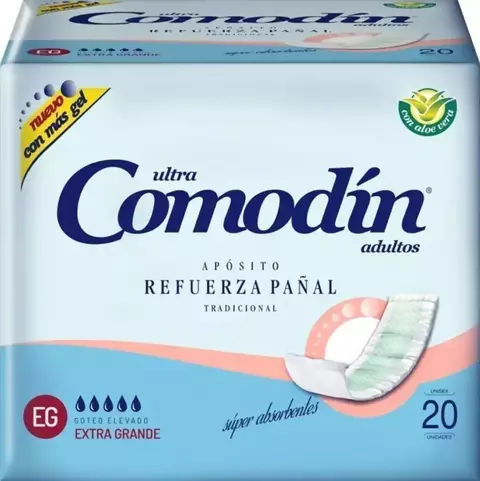 Comodin Refuerza Pañal G x 20