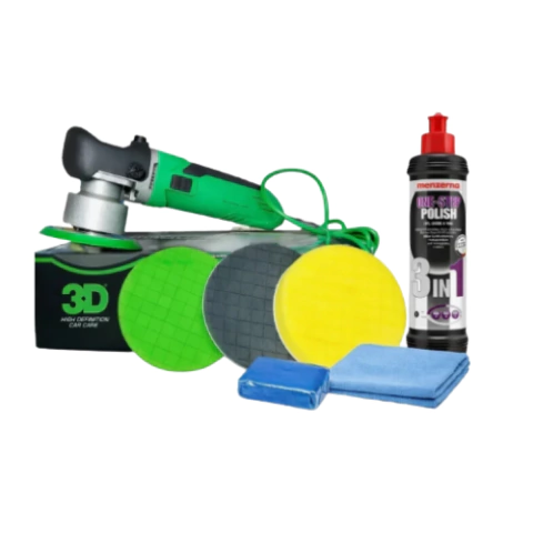 Kit Pulido Pulidora Rotorbital 3d Detailing + Menzerna 3en1