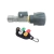 Kit Hidro Llave Paso Acople Rapido Canilla + Picos + Acople