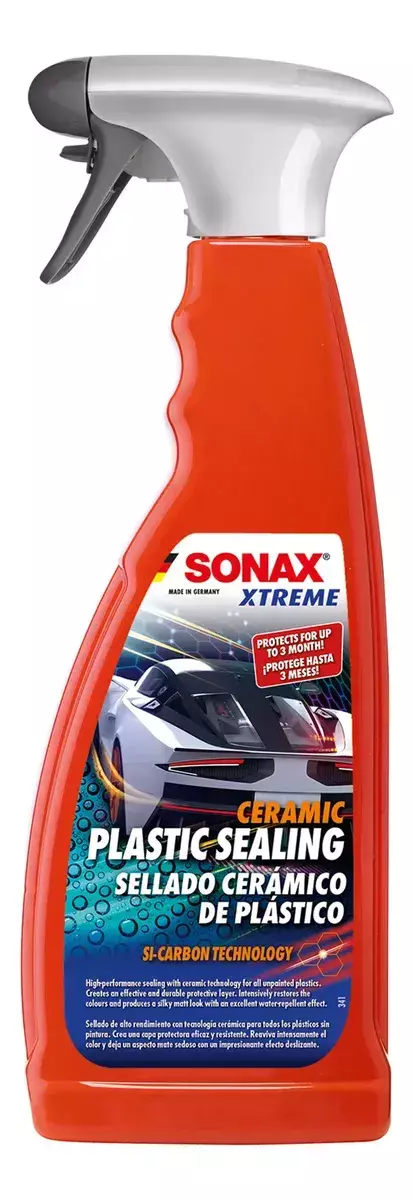 Sellado Ceramico Para Plasticos Sonax En Spray 750ml Trim - comprar online
