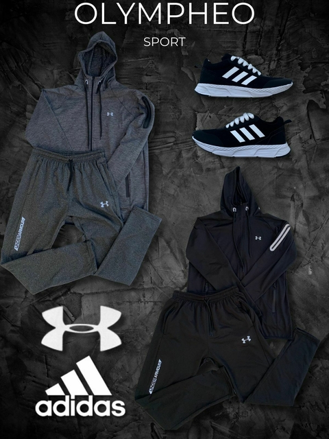 CONJUNTO UNDER ARMOUR + ADIDAS RACER DE REGALO - comprar online