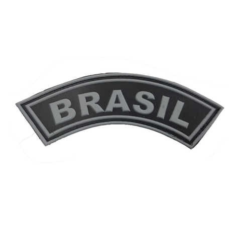 Manicaca Emborrachado Brasil c/ Velcro - Preta e Cinza