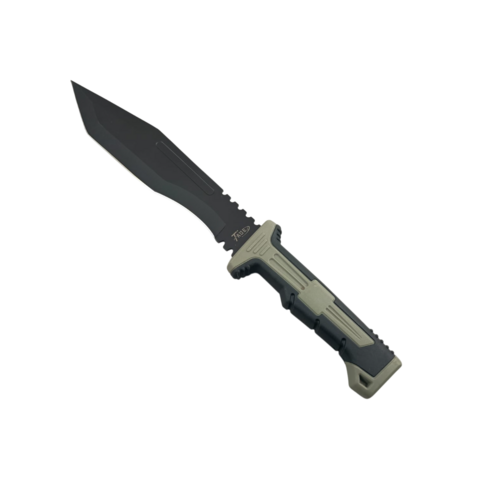 Faca Tática YTA-3 Preta Cabo em ABS