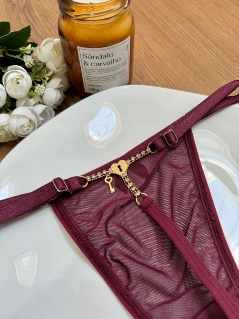 CALCINHA CADEADO SEXY