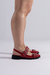 SAPATILHA SLINGBACK BONI - VERMELHA COM FIVELA AJUSTÁVEL - loja online