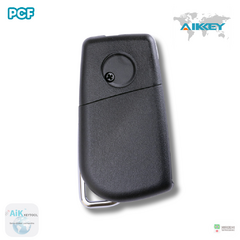 Chave canivete AIK KEYTOOL com PCF modelo Toyota 2 botões + Pânico na internet