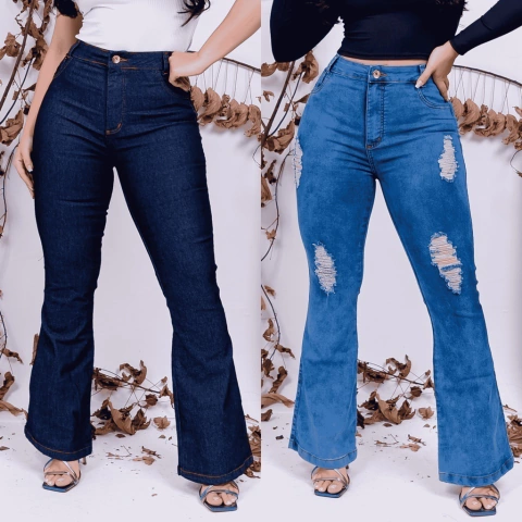 Calça Flare Louise (Com Elastano) - comprar online