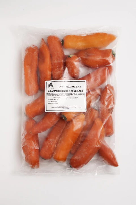 Ají Amarillo Entero Congelado - comprar online