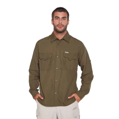 Camisa Manga Larga Botsuana Trekking Secado Rápido Filtro Uv Montagne - comprar online