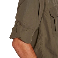 Camisa Manga Larga Botsuana Trekking Secado Rápido Filtro Uv Montagne