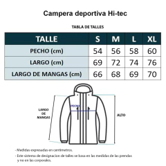 Campera Running Entrenamiento Ultraliviana HI-TEC en internet