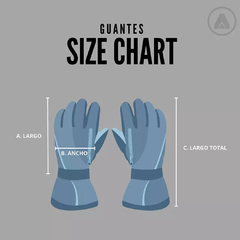 Guantes Ski Snow Chicama Impermeables Nieve Ombak en internet