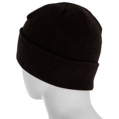 Gorro Mujer Label Negro Tejido DC en internet
