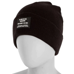 Gorro Label Negro Tejido DC - comprar online