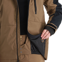 Campera Mission Block Impermeable 10K Quiksilver - tienda online