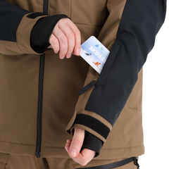 Campera Mission Block Impermeable 10K Quiksilver