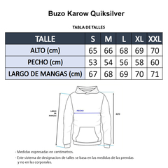 Buzo Hoodie Canguro Karow Quiksilver en internet