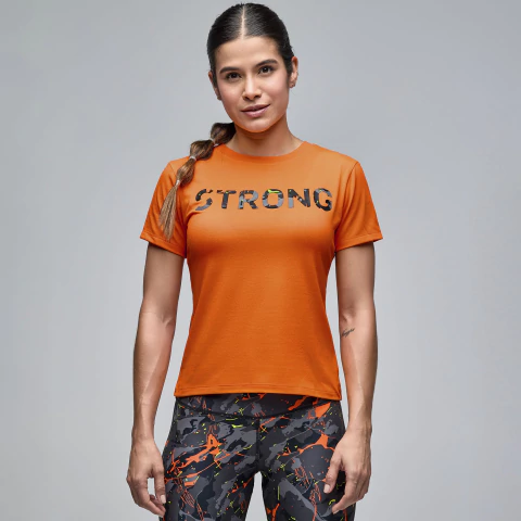 STRONG iD Fitted Short Sleeve Top