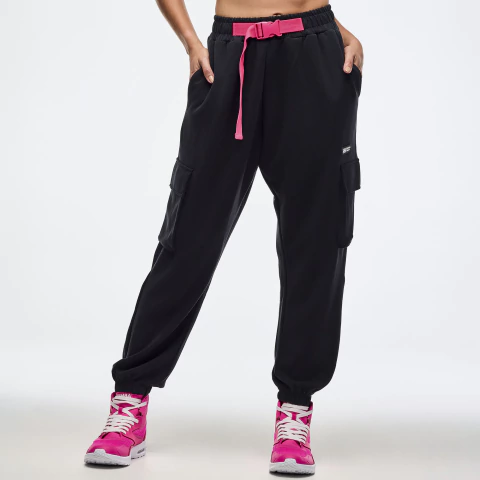 Sizzlin' Slouch Cargo Pants With Belt