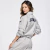 Zumba Out Loud Crop Woven Jacket With Ruched Sleeves - tienda online