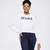 Zumba Out Loud Crew Neck Long Sleeve Oversized Crop Top - comprar online