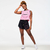 Victory Crop Loose Tank With Crossover Neck Pink - comprar online
