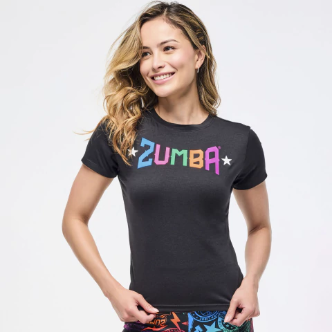 Zumba Libre Fitted Short Sleeve Top